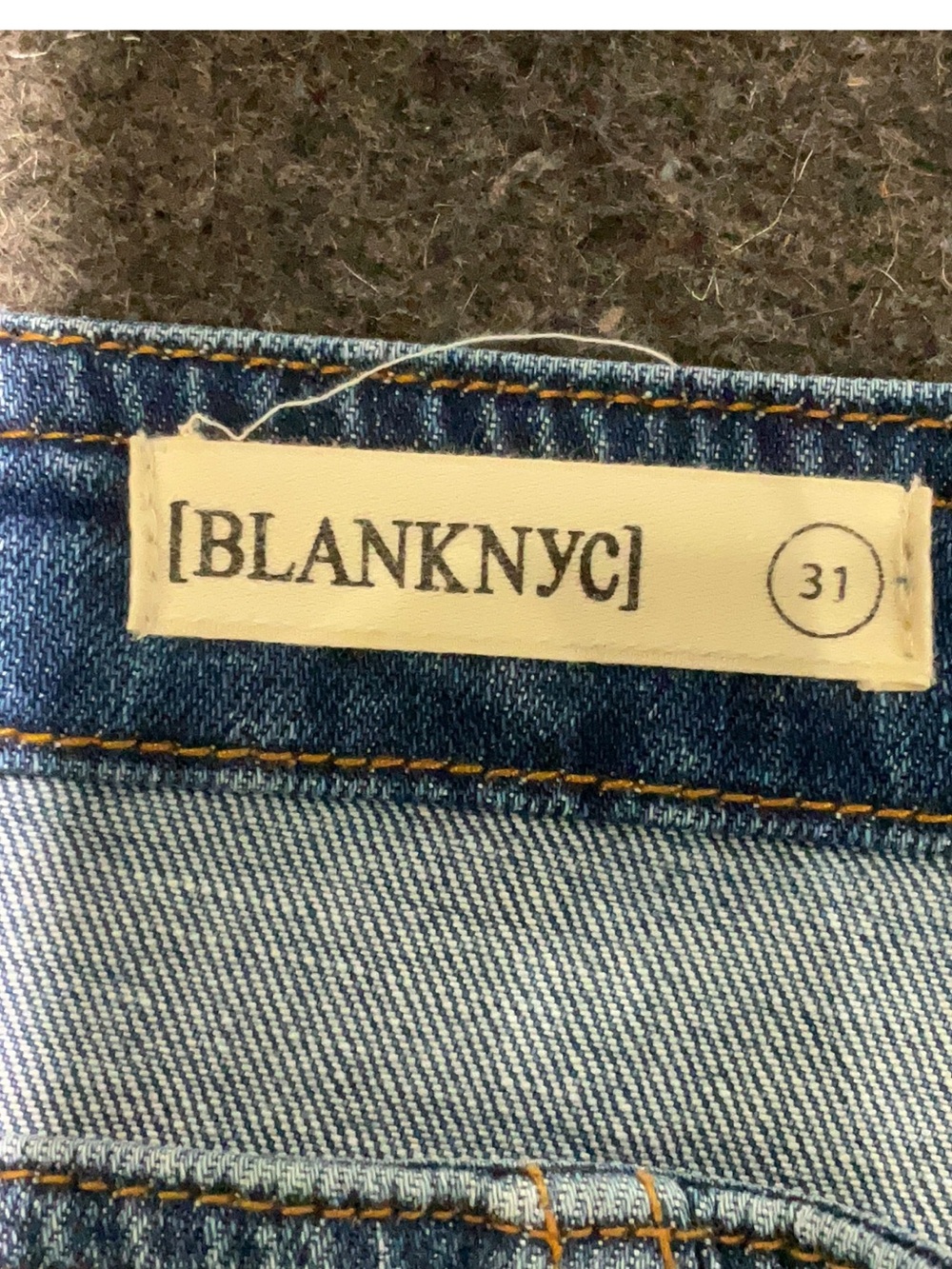 BLANKNYC Denim Pocket Mini Skirt Size 31 - Picture 3 of 4